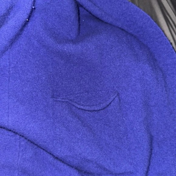 Bellini Italy 80’s vintage wool cashmere purple open cardigan  sweater S - Picture 7 of 10